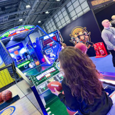 SEGA Quarterback Pro Arcade Machine Video