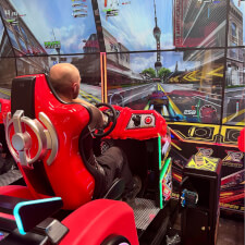 The Furious Speed DX Twin Driving Arcade Machine Video