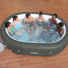 Lay-Z-Spa Mauritius AirJet Hot Tub Video