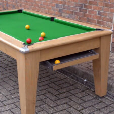 Graded Stock: Classic Diner Slate Bed Pool Dining Table Video
