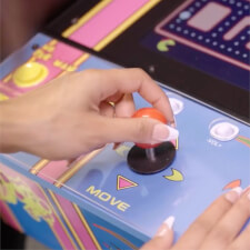 Graded Stock: Arcade1Up Ms. PacMan & Galaga Deluxe Arcade Machine Video