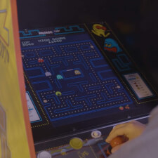 Graded Stock: Arcade1up Pac-Man Deluxe Arcade Machine Video